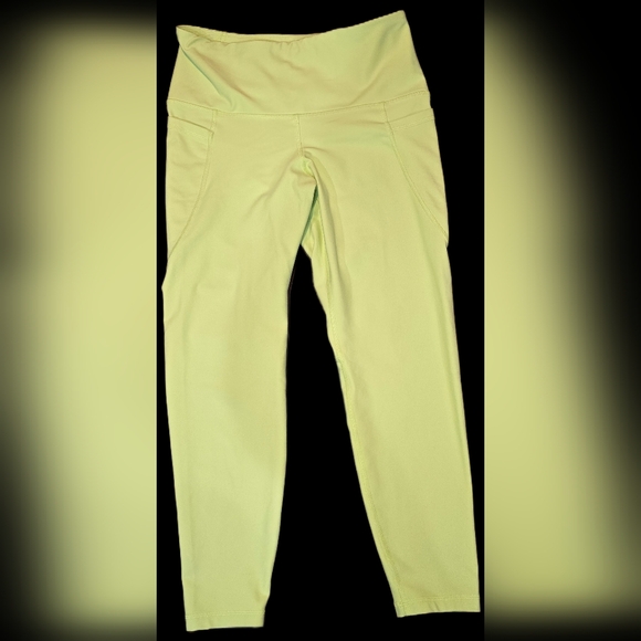 Old Navy Pants - Old Navy Active Powersoft Lime High-Rise Leggings